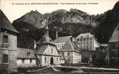 Dauphine - Convent of Large Chartreuse - Main courtyard - CPA