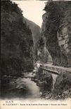 Dauphine - Road of Large Chartreuse - Entrance of Serves - CPA