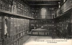Dauphine - Convent of Large Chartreuse - the Library Library - CPA