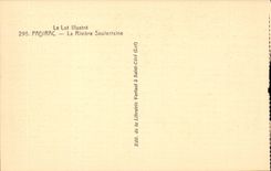 CPA Padirac the underground river