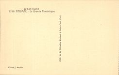 CPA Padirac large Pendeloque