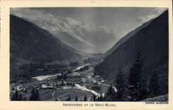 CPA Argentiere and Mont Blanc
