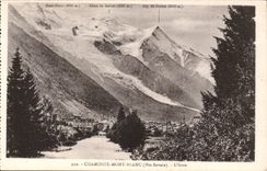 Chamonix mont Blanc CPA L'arve