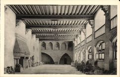 CPA Schloss des Pierrefonds Raumes des Schutzes