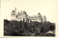 CPA Schloss der NordPierrefonds Fassade ist