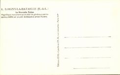 Loigny Battle CPA the new church