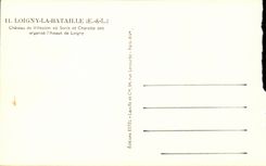 Schloss des Loigny Kampf-CPA von Villepion oder Sonis und Karre haben organisiert den Angriff von loigny