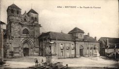 Souvigny CPA the frontage of the convent