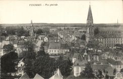Vendome CPA Vue generale