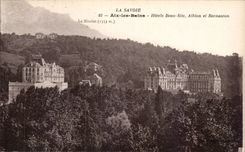 Aix les Bains - Hotels Beautiful-Site Albion and Bevnaseon - CPA
