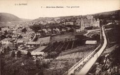 Aix les Bains - View - CPA
