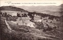 Aix les Bains - the Country cottages Hotels of the Revard Mount and the Chain of the Mount Blanc - CPA