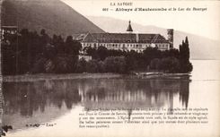 Aix les Bains - Abbey Hautecombe and the Lake of Le Bourget - CPA