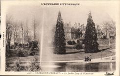 Clermont Ferrand - the Lecoq Garden and the University - CPA