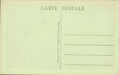 CPA Auvergne the tooth of the marsh and the Lake Chambon the jump of the virgin