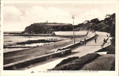 Saint Jean de Luz CPA La promenade et la pointe Ste Barbe