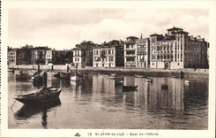 Saint Jean de Luz CPA Quai de l'infante