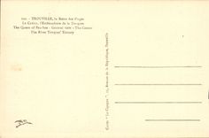 Trouville - the Casino the Mouth of the Drums - CPA