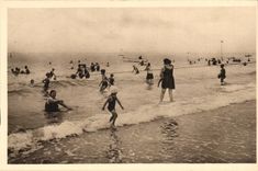 Deauville - the Flowered Beach - Les Bains - CPA