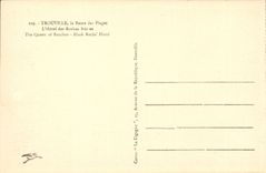 Trouville - the Queen of the Beaches - the Hotel of Black Rocks CPA