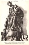 Lourdes - Statue of the Virgin - CPA