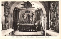 Lourdes - the Castle Fort - Interior of Vault CPA