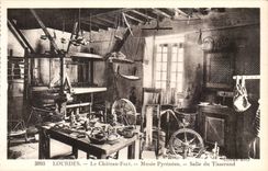 Lourdes - the Castle Fort - Room of Tisserand - Pyrenean Museum - CPA