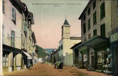 St Rambert in Buget - Main street - Center - CPA Hairdresser