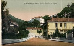 St Rambert in Buget - District of the Station - CPA