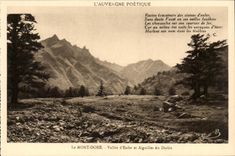 Auvergne CPA the mount Gilds Valley of hell and needles of the devil