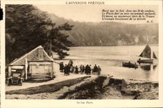 Auvergne CPA the lake Pavin