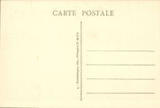 Auvergne CPA ruins of the Mercury temple and the chain of Southern Puys