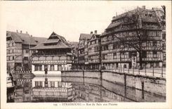 Strasbourg CPA Street of the bath to the plants