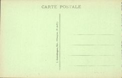 CPA Royat Road of the valley the church fortifiee