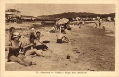 CPA Surroundings of Toulon Beach of Sablettes