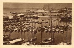 CPA Toulon View of the roads