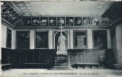 CPA Dauphine grosse Chartreuse Brut der Kapitelraum