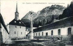 Grosser Dauphine CPA Chartreuse der Kirchhof und das grosse Som