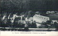 CPA grosser Dauphine Chartreuse Brut-Hotelhandel und die Abhangigkeiten