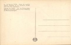 Be worth - Fort de Vaux - the Part of the Gallery - CPA