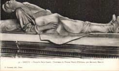 Dreux - Vault Saint Louis - Tomb of Prince Henri of Orleans - CPA