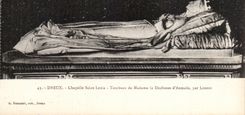 Dreux - La Chapelle Holy Louis - Tomb of Madam the Duchess of Aumale - CPA