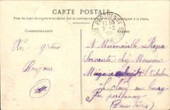 CPA Illustrateur Scenes villageoises j'aurons tue le goret cochon pig Paysans Folklore