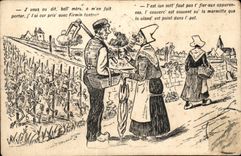 CPA Illustrateur Paysans Folklore