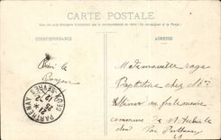 CPA Illustrateur Politiciens de village Lestin