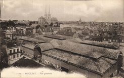 Moulins - View - CPA -