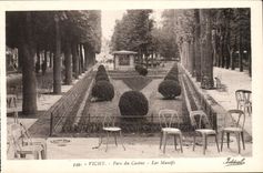 Vichy - Parc du Casino - Les Massifs - CPA - 