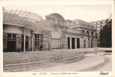 Vichy - Terrasse et Theatre du Casino - CPA 