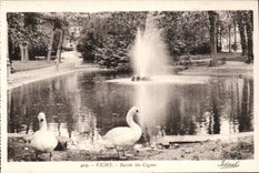 Vichy - Bassin des Cygnes - CPA 