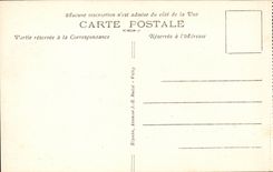 Route Aotomobile de Puy de Dome - on arrival at the Top - Picturesque Auvergne - CPA